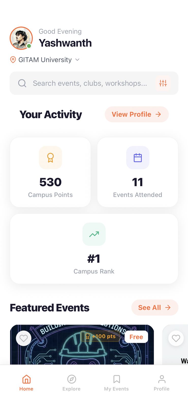 CampusPulse — view 2